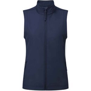 Premier Womens/Ladies Windchecker Vest / Navy